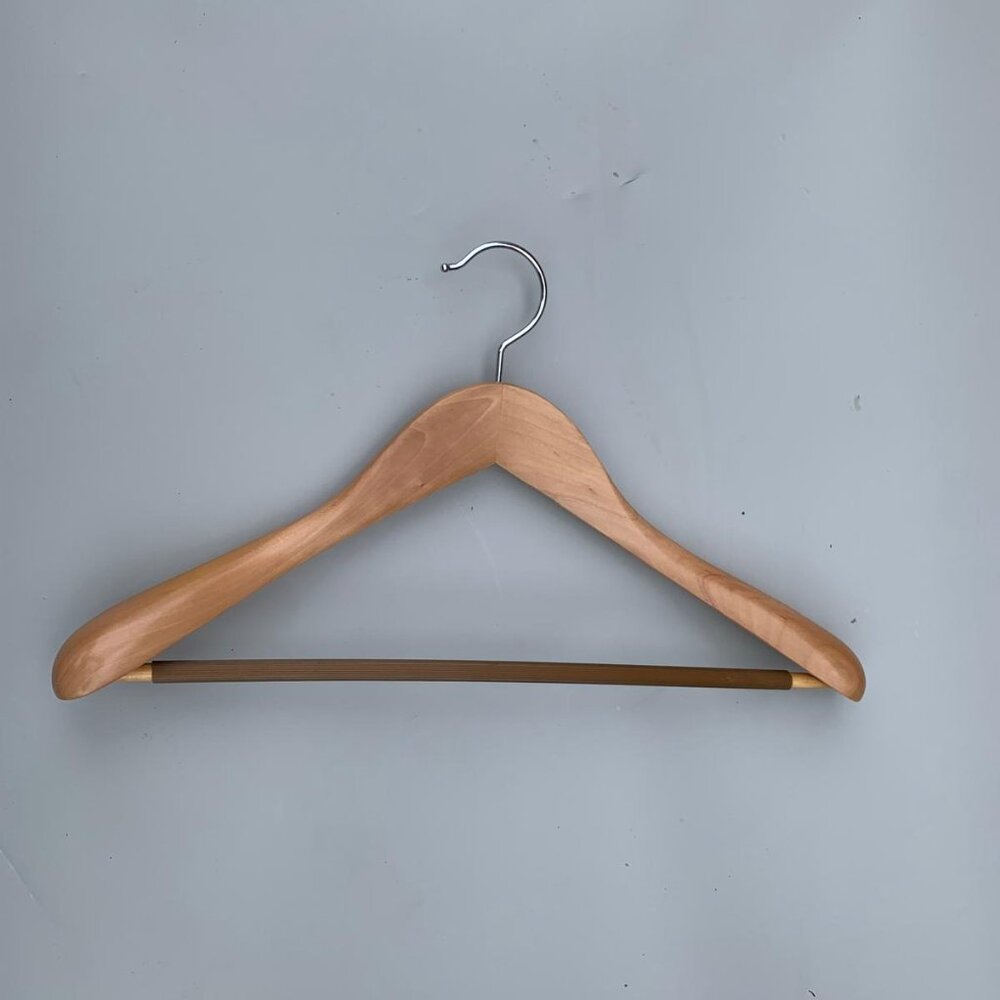 Premium Wooden Suit Hangers - Small